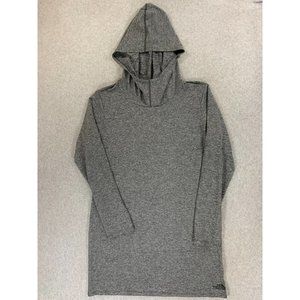 The North Face Flash‎ Dry Extra Long Hoodie Pullover (Women's Large) Blue/Gray